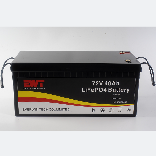 72V 40AH Double Handle Power Lithium Battery Pack Use for Electric Motorcycle