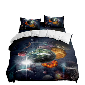 100% Polyester tùy chỉnh thiết kế thăng hoa in ấn phim hoạt hình mô hình Duvet cover con Comforter Sheets <span class=keywords><strong>bedding</strong></span> Set cho cậu bé cô gái - Product Image 6