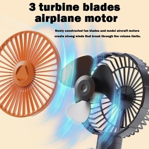 <span class=keywords><strong>พัดลม</strong></span>ตั้งโต๊ะพับได้พร้อมไฟ LED ชาร์จไฟได้แบบหนีบหนีบขนาดเล็กแบบสั่น<span class=keywords><strong>ได้</strong></span>70องศา - Product Image 5