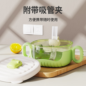 Bol pour aliments pour bébés avec poignée, 200-400 ml, anti-chute, pour les repas des enfants de 0 à 12 mois - Product Image 4