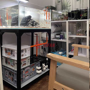 Réservoir de 1000 gallons <span class=keywords><strong>aquarium</strong></span> professionnel en verre personnalisable noir argent cadre acrylique aquariums et accessoires - Product Image 6