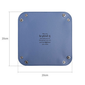 Portable Travel Snap DND <b>Dice</b> Storage Tray Large Rolling Surface Waterproof Leather <b>Dice</b> Holder for Dungeons and Dragons - Product Image 5