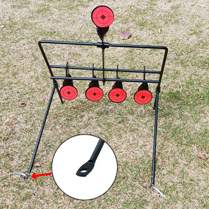 Objetivos <span class=keywords><strong>de</strong></span> Paintball Portátiles, <span class=keywords><strong>5</strong></span> Puntos <span class=keywords><strong>de</strong></span> Tiro y Caza al Aire Libre, Fáciles <span class=keywords><strong>de</strong></span> Instalar con Clavos <span class=keywords><strong>de</strong></span> Tierra - Product Image 1