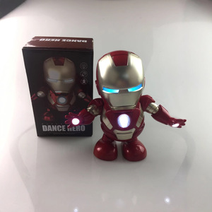 Color Box Battery Operated Toys Dancing Rc <strong>Robot</strong> Hero Superhero Action Figure Electronic Toy Children Toys - Product Image 1