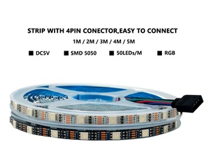 Tira de luz LED ultra estrecha SMD 5050 RGB 60D 6mm 5V 12V 24V Lámpara lineal Flex Atmósfera Fondo de <span class=keywords><strong>TV</strong></span> autoadhesivo de siete colores - Product Image 5