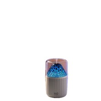 Humidificateur USB à effet flamme simulée JS20, diffuseur d'aromathérapie pour la maison et la voiture avec une puissante sortie de brume
