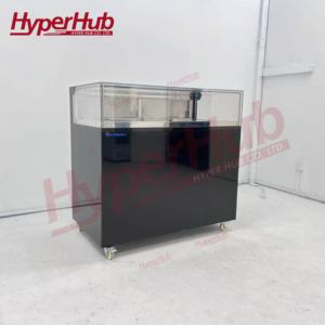 Vitrina Refrigerada para <span class=keywords><strong>Pasteles</strong></span> con Puerta de Empuje y Arrastre, con Ruedas Giratorias, Venta al por Mayor de Fábrica, Refrigerador para Panadería - Product Image 5