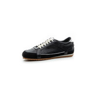 Baskets rétro en cuir véritable et daim pour femmes, résistantes à l'usure, antidérapantes, avec semelle en caoutchouc, support OEM ODM, chaussures décontractées