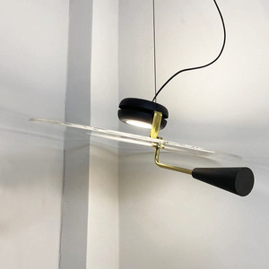 Lámpara de Techo Italiana para Restaurante Moderno Minimalista Stilnovo Bascula, Diseño Único de Platillo Volador, Estilo de Diseñador - Product Image 2