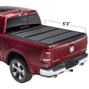 Xiangta Offre Spéciale nouvelle couverture de Tonneau pliante dure couverture de lit de camion à trois volets pour Chevy <span class=keywords><strong>Silverado</strong></span> 1500 micros universels - Product Image 3