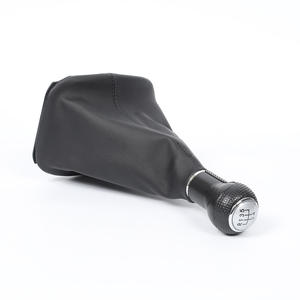 Couvre-poignée de levier de vitesses en cuir pour Volkswagen Golf, 5 ou 6 vitesses, ajustement ergonomique, trou de 12 mm ou 23 mm - Product Image 4