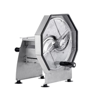 Commerciële Roestvrijstalen Shredder Groentefruit Banaan Weegbree Chips Snijmachine