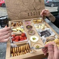 Boîte de livraison de restaurant personnalisée avec impression sur mesure pour emballage de plateaux à emporter, boîte repas avec inserts