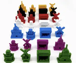 Precio barato 3D personalizado plástico miniatura PVC figuras de acción para juegos de mesa