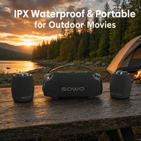 Système audio home cinéma 2.1 étanche IP66, haut-parleur TV et accessoire d'équipement vidéo avec enceintes satellite