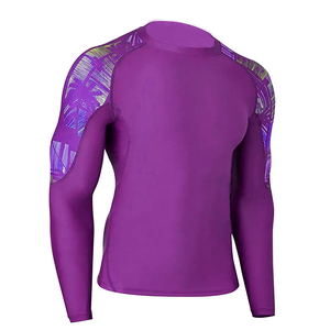 Custom <b>Men</b> Sports <b>Compression</b> Top Long Sleeve Breathable Rash Guard <b>Shirt</b> <b>for</b> Gym Fitness and Outdoor Training <b>Compression</b> <b>Shirt</b> - Product Image 2
