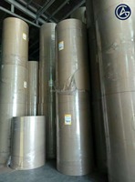 Clay Coated Recyclable Kraftliner Paper 135gsm 140gsm 170gsm White for Food Packaging Bread Cupcake Boxes Offset Printing