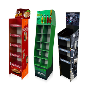 Exhibidor de Cartón para Piso, Personalizado, al por Mayor, para Minoristas, de Papel, para Envíos - Product Image 1