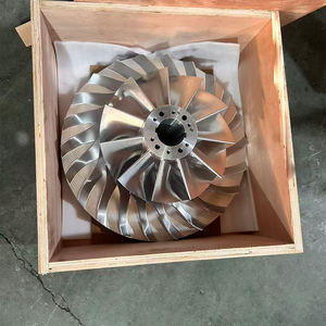OEM ODM ISO 9001 Fábrica certificada 12000 RPM Impulsor de aleación de aluminio Servicios de mecanizado CNC personalizados - Product Image 1