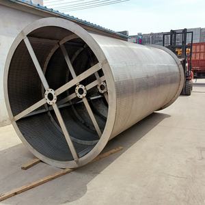 Filtre à tambour rotatif à écran conique de grand diamètre, maille métallique, ANPING, fabricant de premier plan - Product Image 3