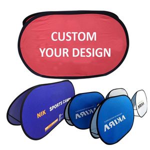 Custom Advertising Pop up a <b>Frame</b> Banner Double Sides Folding Banner Outdoor Pop up A-<b>Frame</b> Banner for Advertising - Product Image 1