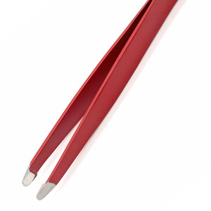Wholesale Hot Selling Custom Private Label Eyebrow Tweezers Stainless Steel Slanted Tip Eyebrow Tweezer For Eyebrow Hair <b>Removal</b> - Product Image 5