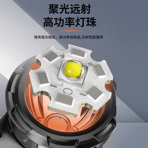 ไฟฉายค้นหาแบบ LED ป้องกันการระเบิด พร้อมแบตเตอรี่สำรองฉุกเฉิน สำหรับโรงงานเคมีและปั๊มน้ำมัน - Product Image 1
