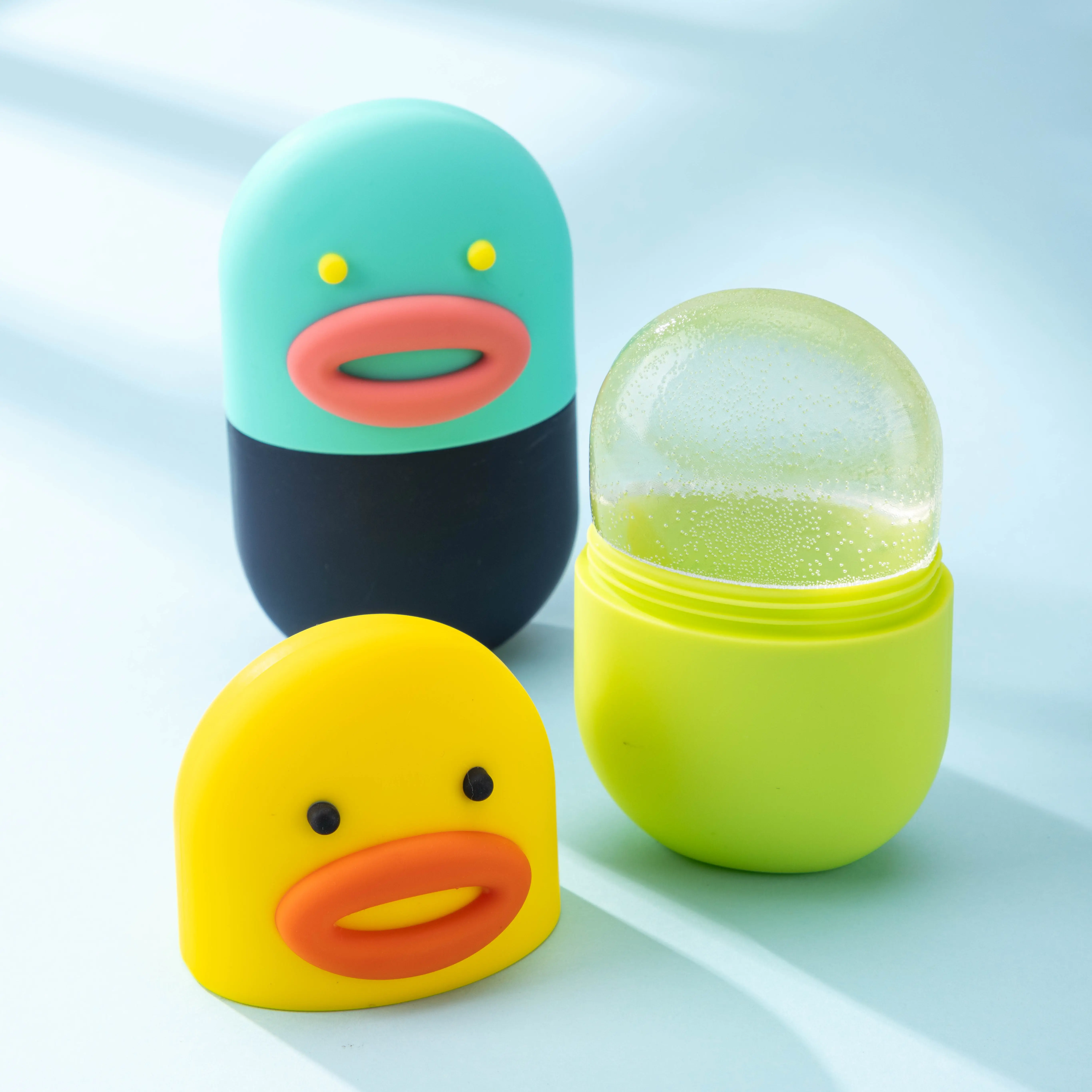 Rouleau de glace pour le visage Ice Face Little Yellow Duck Skin Care Tools Ice Facial Cube