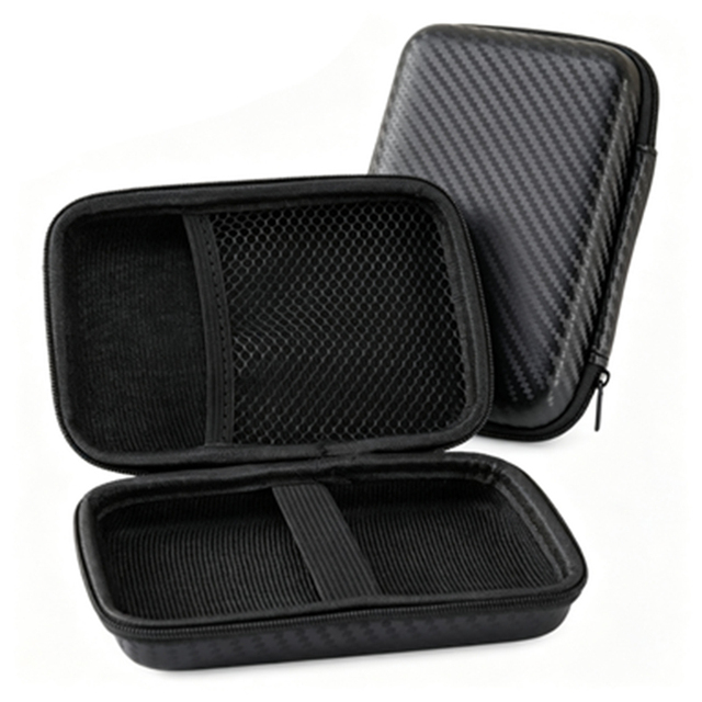 Shockproof Waterproof EVA Storage Case Portable Hard Shell Carrying Bag 2.5 Inch External Hard Drive HDD SSD Headphones Data