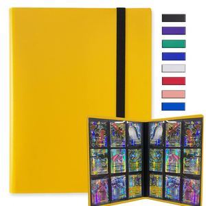 Custom Logo 9-<b>Pocket</b> Trading Card Binder PP Material A5/A6 Album <b>Folder</b> with 480 12-<b>Pockets</b> Card Holder - Product Image 1