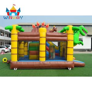 Inflable Dino Park Jurásico Castillos hinchables Dinosaurio-Temática Inflable Diversión Comercial Jumper Combo <span class=keywords><strong>para</strong></span> niños, <span class=keywords><strong>Alquiler</strong></span> comercial - Product Image 4