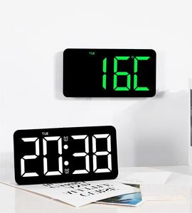 2803 mới đơn giản màn hình lớn Treo Máy tính để bàn đồng hồ treo tường nhiệt độ đa chức năng đồng hồ báo thức - Product Image 6
