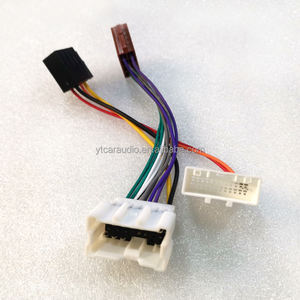 <span class=keywords><strong>Adaptateur</strong></span> de faisceau de câblage <span class=keywords><strong>ISO</strong></span> stéréo CD/DVD pour <span class=keywords><strong>autoradio</strong></span> Renault avec gaine en PVC, câble de connecteur de fil de haut-parleur à 2 têtes pour audio vidéo - Product Image 4