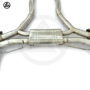 Système d'échappement Valvetronic et télécommande CSZ <span class=keywords><strong>BMW</strong></span> X5M <span class=keywords><strong>Competition</strong></span> F95 LCI X6M <span class=keywords><strong>F96</strong></span> S68 4.4T 2024-2025 en acier inoxydable 304 - Product Image 4