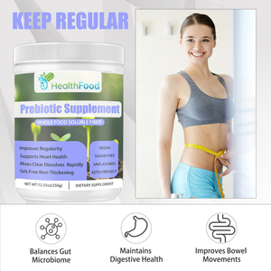 Poudre de supplément prébiotique directement de l'usine avec une teneur totale en matières grasses qui améliore les transit intestinal et équilibre le microbiome intestinal - Product Image 3