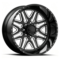 Jantes de camion forgées sur mesure SL 20X14 30X12 28X16 24X12 30x16 8X170 6X5.5 à rebord profond polies pour Ford Maverick F-350 Ram 1500
