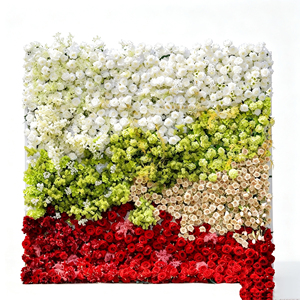 Muro de Flores de Hortensia Rosa, Perfecto para el Festival de Primavera, Fiestas de Pascua y Decoración de Fondo para Cuartos de Juegos Infantiles - Product Image 4
