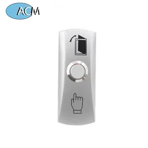 Door Access Control System Exit Button Push Release Zinc Alloy Plate Steel Button Switch