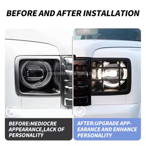 Cache-phare et cadre de protection AILITA ABS à succès avec installation facile H 92026 Pièces automobiles - Product Image 3