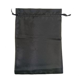 Bolsa de almacenamiento de satén con cordón para pelucas personalizadas, ropa interior y zapatos, bolsas antipolvo, bolsa de regalo con cordón y cinta para embalaje - Product Image 4