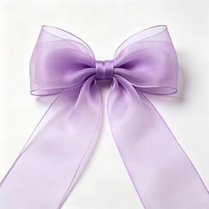 Lazo Decorativo Multiusos de Organza Transparente, Listo para Usar, para Ramos de Flores, Regalos, Decoración de Primavera y Fiestas - Product Image 5