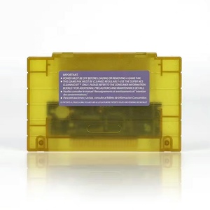 Super 110 in 1 and 68 in 1 Purple/YELLOW 16 Bit Video <b>Game</b> Consoles USA NTSC Shell Multi <b>Game</b> Cartridge With for Snes - Product Image 3