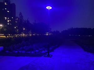 Lampe solaire de jardin intelligente à LED RGB avec télécommande, fonction rythme musical, étanche, application extérieure, alimentation électrique - Product Image 3