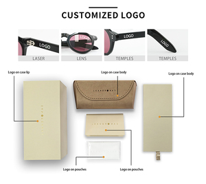 Kính mắt thời trang nam chất lượng cao Thâm Quyến, gọng tròn mỏng, kiểu retro, chất liệu acetate, chống tia UV400 - Product Image 6