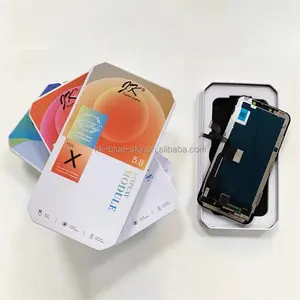 JK incell layar sentuh pengganti ponsel, layar sentuh untuk Iphone X untuk layar lcd iphone