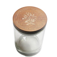 Bocaux de stockage en verre borosilicate carrés hermétiques empilables respectueux de l'environnement personnalisés avec couvercle en bois