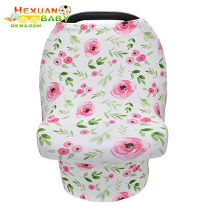 A rayas multicolor de lactancia materna enfermería bufanda bebé abrigo del portador de bebé cubierta de asiento - Product Image 4