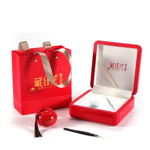 Caja de Regalo Personalizada para Azafrán, Envase Decorativo Vacío para Azafrán, Caja Rígida de Papel para 1 Gramo de Azafrán, <span class=keywords><strong>Zafferano</strong></span> Confezione para Azafrán - Product Image 5