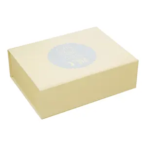 Scatola regalo di lusso esclusivo di san valentino nastro in lamina d'oro stampata pieghevole confezione magnetica cosmetici Logo Custom scatole rigide
