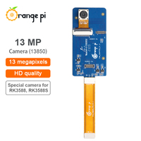 Modul Kamera Orange Pi 13MP dengan Kompresi H.265 untuk Papan RK3358/3358S OPi 5/5B/5 Plus Panjang Fokus 13850 3000mm